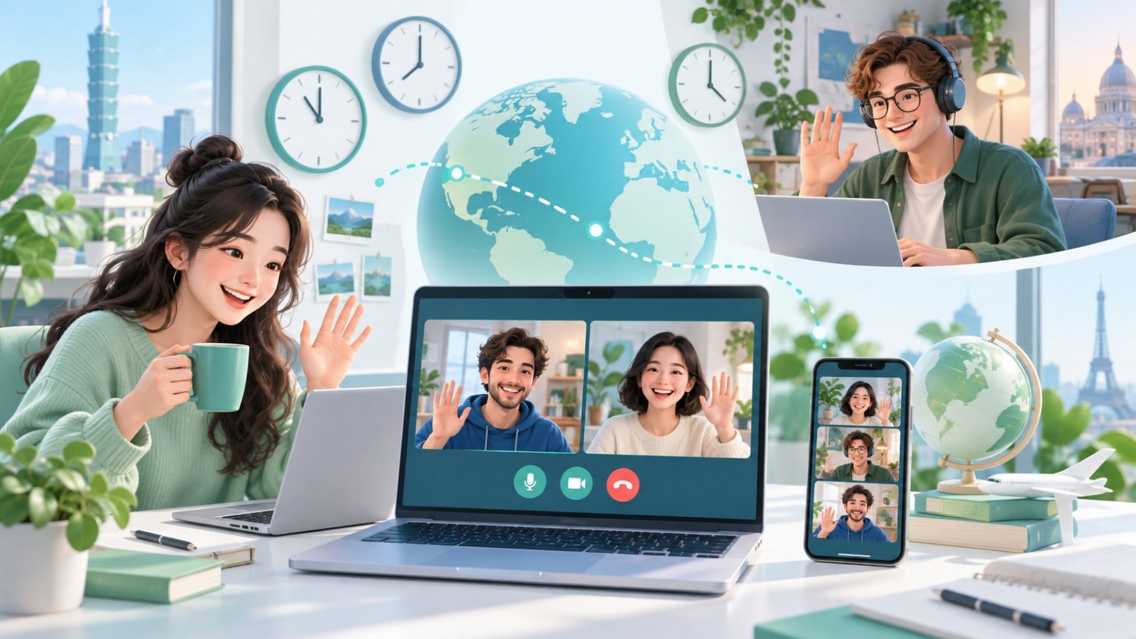 Letstalk 群里约通话怎么安排?时区、议程与缺席补充